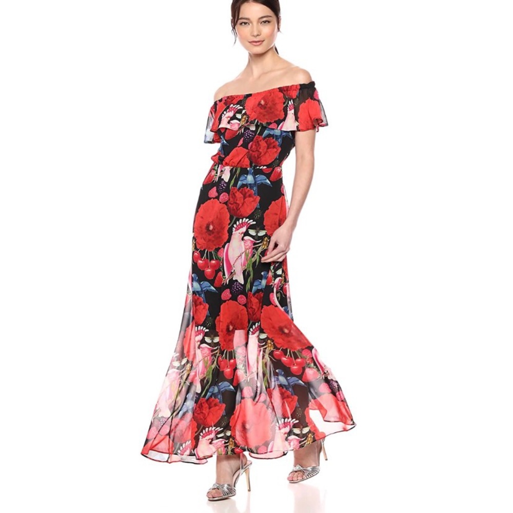 NWT Betsey Johnson Birds of Paradise Dress